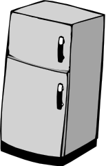 refrigerator clipart