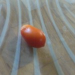 small Roma tomato