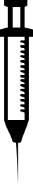 clipart image of a hypodermic needle